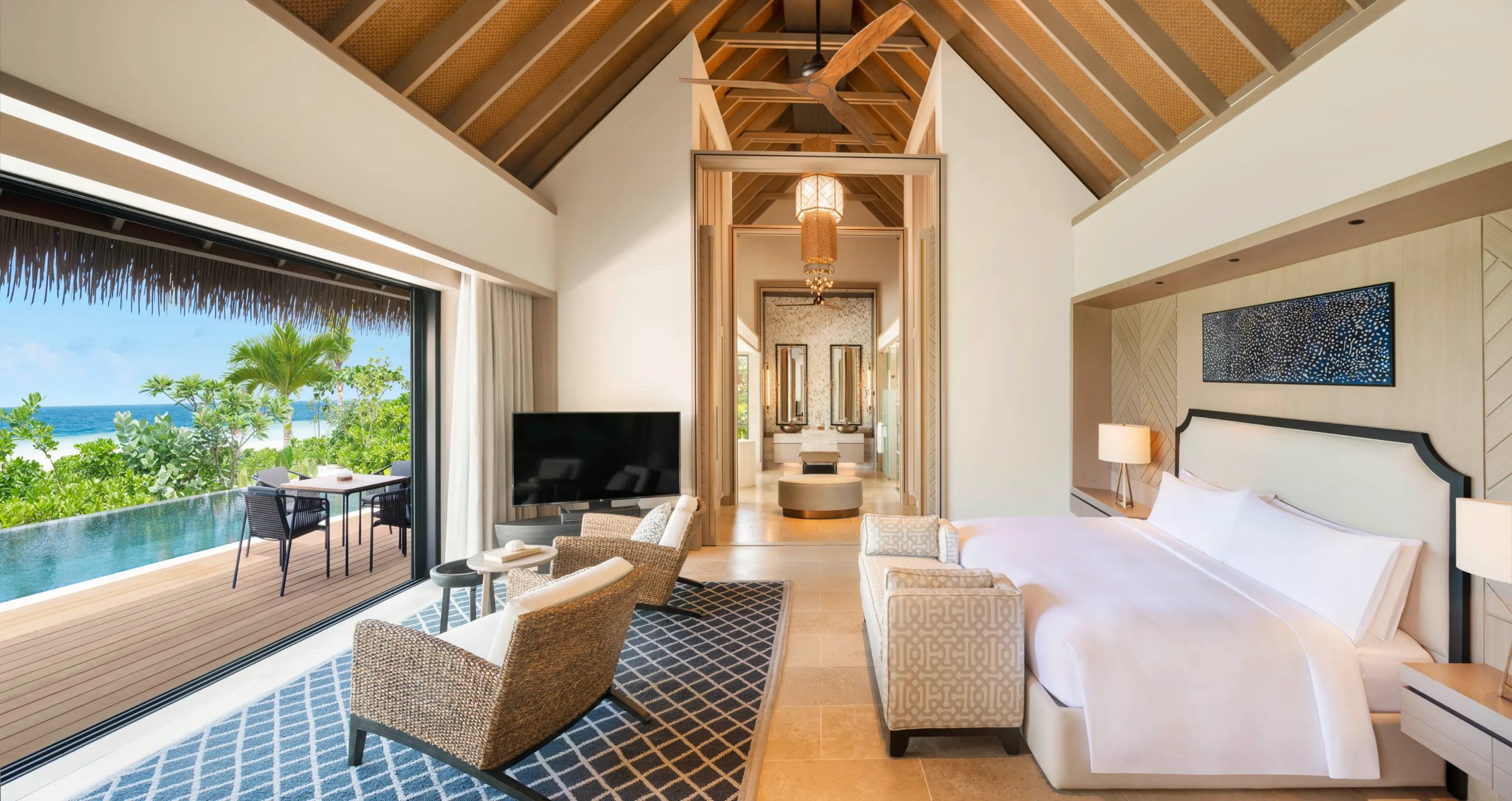 Two Bedroom Grand Beach Villa with Pool